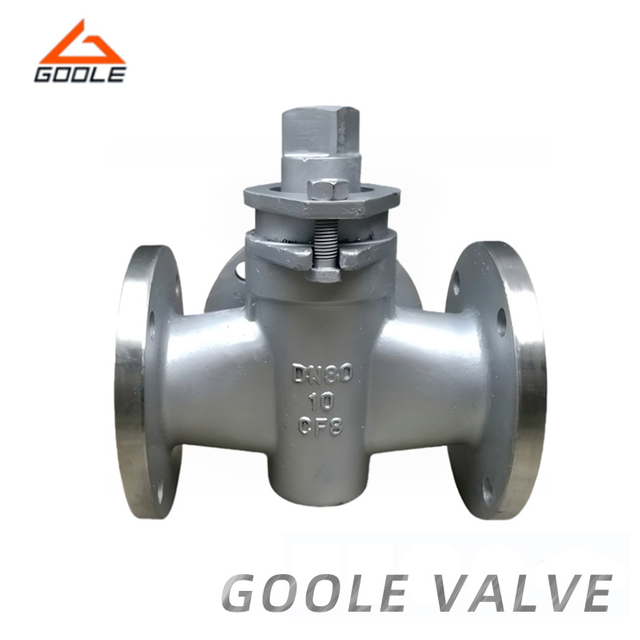 Stainless Steel Three Way Plug Valve