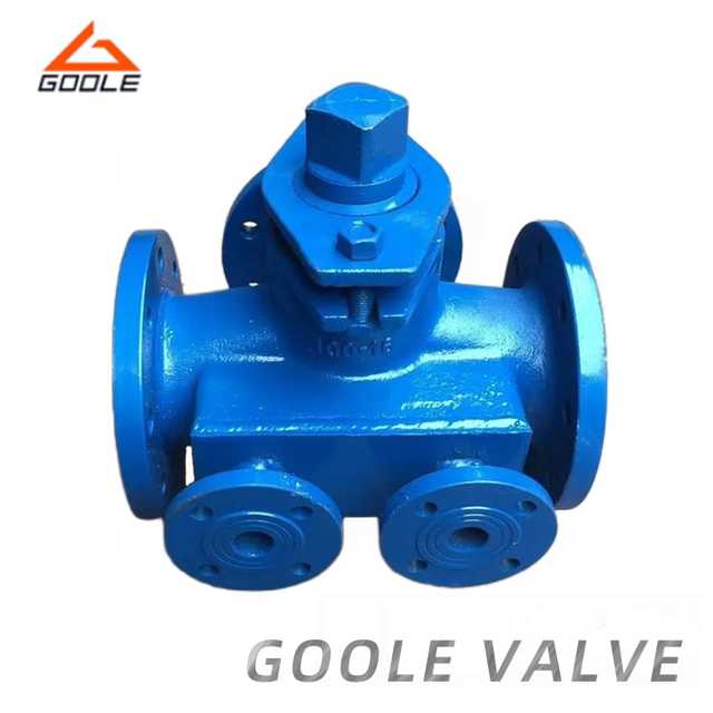 Jacketed Sleeve Type Three Way Plug Valve